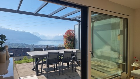 Villa Jongny Terrasse