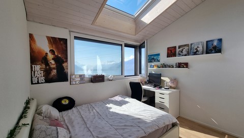 Villa Jongny Chambre