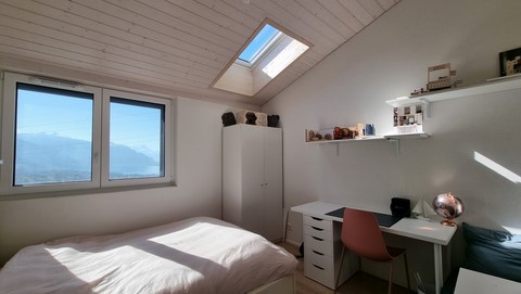 Villa Jongny Chambre