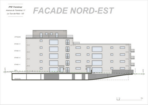Plan Immeuble Nord-Est 