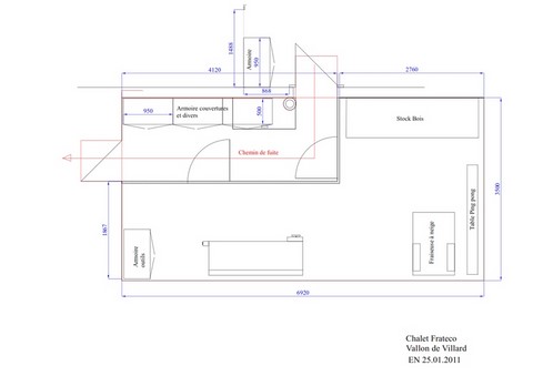 Plan du bûcher