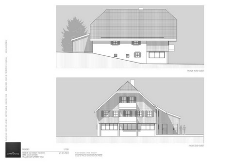 Plan Chalet Vallon de Villard