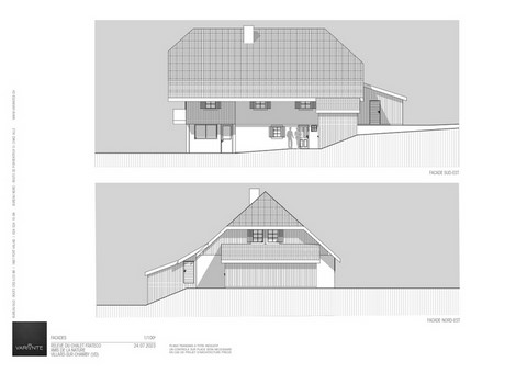 Plan Chalet Vallon de Villard