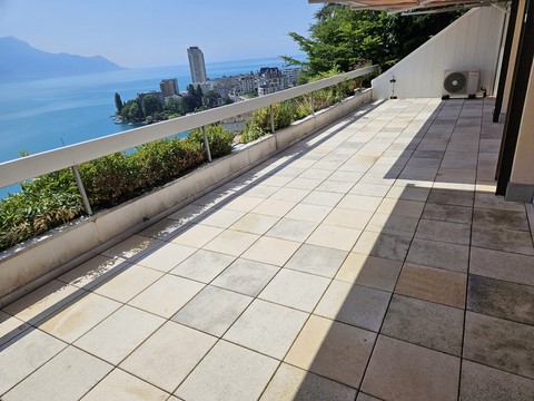 Terrasse Attique Territet Montreux